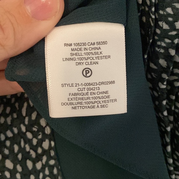 Joie Garonne Batwing-Sleeve Printed Silk Dress - Picture 13 of 14